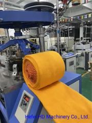 High Speed Automatic Rib Hat Knitting Machine Origin China Trademark HD Condition New Speed 120 Rpm Alarm Auto Alarm Model NO. - Image 2