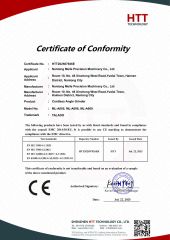 MEILE Angle Grinder EMC Certified certificate from Nantong Meile Precision Machinery Co., Ltd.