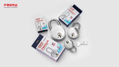 Padlocks Finish Nickel Locking Mechanism - Image 1