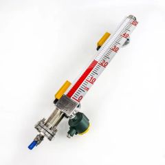 High Temperature 0-350c Magnetic Float Level Sensor 1200mm Marine Oil Level Meter - Image 1