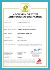 EN ISO 12100:2010,EN 60204-1:2018 certificate from POLOMAC TECHNOLOGY(QINGDAO)L.L.C