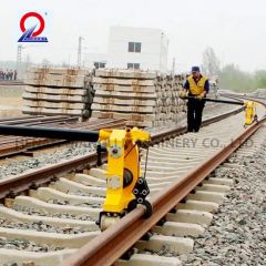 Steel Rail Transport Trolley for Railway Maintenance and Installation - Image 4