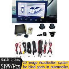 3D Image Visualization System for Blind Spots in Automobiles Type HD Pixel 1080P Brand Sameis Camera 4-way Origin Shenzhen - Image 1