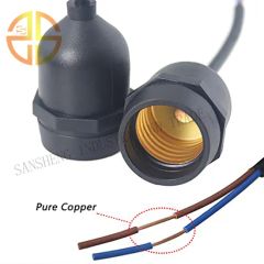 IP65 Waterproof Lamp Holder for Outdoor High Temperature Safety - Image 3