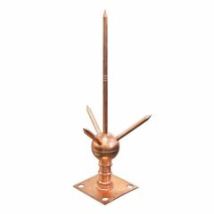 Single Phase Copper Earthing Lighting Arrester Class B, A, C Durability Yes Sturdiness Yes Quality Excellent Phase Single - B R Metal Corporation