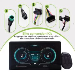 Bike Conversion Kit with Ebike Screen Projection Navigation for Bicycle Computer Accessories - Image 4