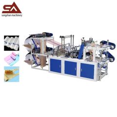 Double Lines Roll on T-Shirt/ Flat Plastic Bag Making Machine - Zhejiang Songshan Machinery Co., Ltd.
