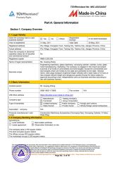 TUV certificate from Jiangsu Hengshunda Hydraulic Technology Co., Ltd.