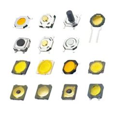 130GF Low Profile Small Push Buttons Micro Switch SMD Slide Sample Free Shape Square Trademark LHE Model NO. P3-4 Shrapnel - Image 6