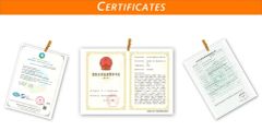 Certificates certificate from Nanjing Jiayi Sunway Chemical Co., Ltd.