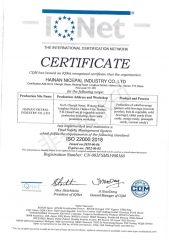 ISO22000 certificate from Hainan Nicepal Industry Co., Ltd.