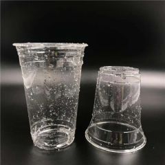 Clear Custom Print Disposable Pet Cup for Cold Drinks Type Cup Origin China Model NO. PET-02 Style Single Wall Sample Time 2 Days - Image 2