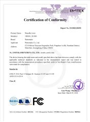 FCC certificate from Weeemake Steam Tech Co., Ltd.