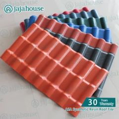 High Quality Synthetic Resin ASA UPVC Rooof Tiles UPVC Roof Material for Buildings - Guangdong Jajahouse New Materials Technology Co., Ltd.