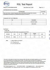 Lead Free certificate from Hebei Zhuozhongxi Glass Products Co., Ltd.