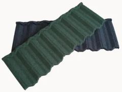 Best Price China Product Stone Coated Metal Roof Tile Width 420mm Style Cheap Shape Arched Weight 2.8kg Length 1340mm MOQ - Image 5