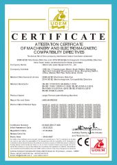 UDEM International Certification certificate from Hebei Like Laser Equipment Co., Ltd.