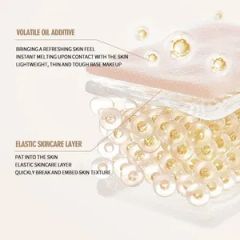 Matte Oil Control Lightweight Foundation Makeup Foundation Origin China Model NO. D08 Specification 50g HS Code 3304910090 - Image 4
