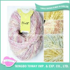 Colorful Hand Knitting Dyed Wool Acrylic Fancy Yarn Key Yarn Pattern Dyed Life Long Life Size Customized Trademark - Image 1