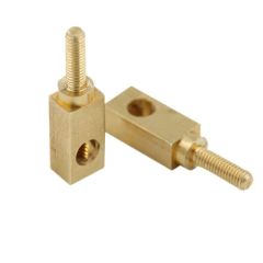 Customized CNC Core Machining Brass Electronic Connector Joint Accessories - Image 2