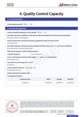 report8 certificate from Hangzhou Zhenhuan Co., Ltd.