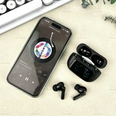 High Quality Bluetooth Earphone Noise Reduction Earpods with Display ...