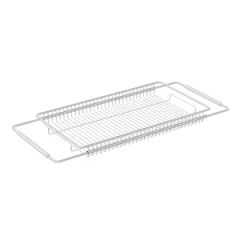 Expandable Dish Drainers Stainless Steel Drying Rack Space-Saving Kitchen Dish Drainers - Image 1