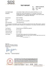 1 certificate of Liaocheng Prime Surface Building Material Co., Ltd – certificate photo, supplier certificates section