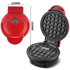 Waffle Maker Mini Home Sandwich Breakfast Maker Color Color Origin China Use Cleaning Model NO. JQ001 Trademark Skylark Package Color - Image 1