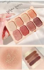Earth Color Eyeshadow Trimming Plate Pearl Color Makeup Beauty Product - Image 4