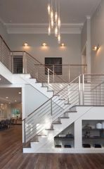 Balcony Stainless Steel Staircase Railing, For Home Design Bar Thickness 3 mm Durability High Position Balcony Material Grade SS - Image 5