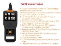 Super Key Tools Ty200 Multi Function Locksmith Tool Auto Key Programmer Machine - Image 6