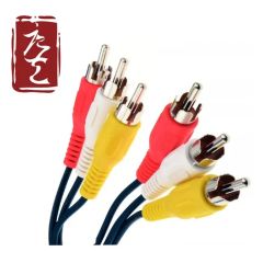 Factory Computer Monitor Video Data USB Communication Effect Audio RCA Cable - Image 2