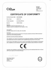 CE For YDFM certificate of Hangzhou Aochi International Co., Ltd. – certificate photo, supplier certificates section