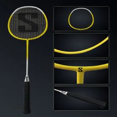2020 Hot Sale Good Quality Alloy Custom Printed Badminton Rackets Set for Training - Image 3