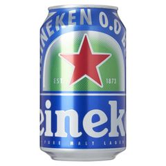 Heineken 0.0 33cl can Net Weight 0.33 L Color Pale Golden Body Light To Medium Alcohol By Volume 0.0% Finish Crisp And Refreshing - Image 1
