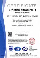 GB/T certificate from Henan Xuntai New Materials Co., Ltd.