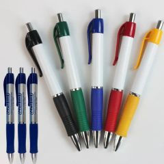 School Student Pen with Refill Plastic Ball Pen OEM Yes Size Standard Logo Customized Trademark TAIHUA Eco-Friendly Yes HS Code - Image 2
