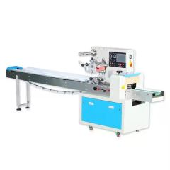 Horizontal Biscuit Cracker Flow Wrapping Packaging Machine Manufacturers Packing Machine for Chocolate Cheese Bread - Image 5
