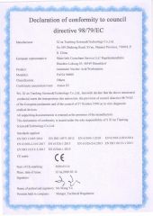 CE DOC for PANA9600S certificate from Xi'an Tianlong Science and Technology Co., Ltd.