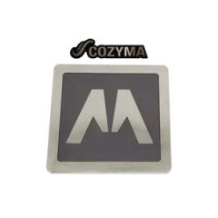 Focusing on Vintage Self Adhesive Protective Copper Logo Name Plate for Textile Machines - Xiamen Xinbixi Electronic Technology Co., Ltd