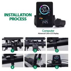Ebike Screen for Long-Distance Rides with Bicycle Computer Accessories - Image 6