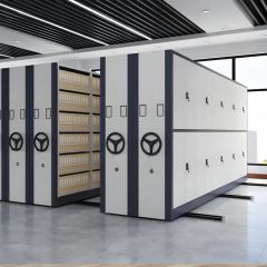 Mobile Intensive Shelf Factory Storage Files Library Mobile File Storage Anti - Static Mobile Shelving Library Movable Document Storage Mobile Storage Systems - Image 3