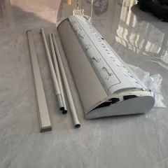 Aluminum Roll Screen Stand Retractable Banners Pull up Banner - Tianjin Jinghai Weiheng Exhibition Equipment Factory