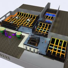 Trampoline Park of 3D Design - Image 1