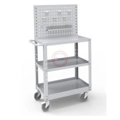 Detall ESD Three Layer Cart for Safe Electronics Transport Color Gray Origin China Condition New Model NO. RV3 Customized - Image 5