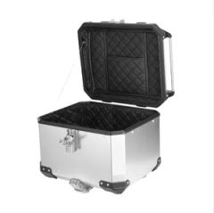 Upgraded Aluminum Motorcycle Top Case with Security Lock MOQ 1/Set Volume 45L Length 40cm HS 87141000 Usage Sports Origin - Image 4
