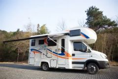 Retractable RV Awning Electric Motorhome Vehicle Awning Origin China Model NO. S27 Warranty 1 Year Trademark Aplus HS Code - Image 4