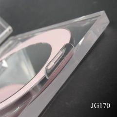 4 Color Eye Shadow Box Container Square Transparent Plastic Eye Shadow Packaging - Image 5