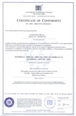 EMC certificate of Wenzhou Jason Fan Manufacturer Co., Ltd. – certificate photo, supplier certificates section